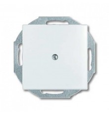 ABB Basic 55 Альп. белый Заглушка с суппортом  1715-0-0312   2CKA001715A0312  ABB