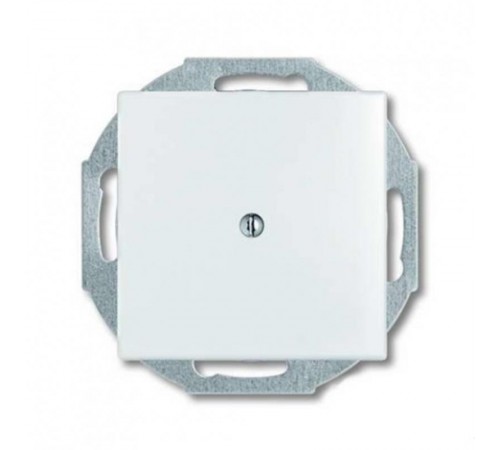 ABB Basic 55 Альп. белый Заглушка с суппортом  1715-0-0312   2CKA001715A0312  ABB