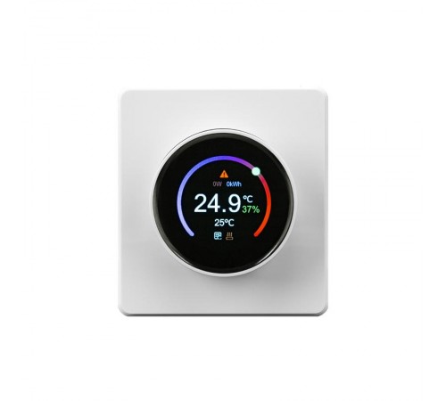 Терморегулятор ROUND Wi-Fi с/у перламутр  KR-78-0728-1  Kranz