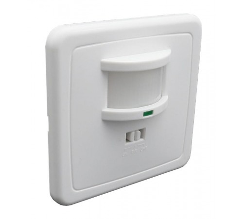 Датчик движения MD 020 белый, макс. нагрузка 500Вт, угол обзора 140град., дально  Б0043797  ЭРА