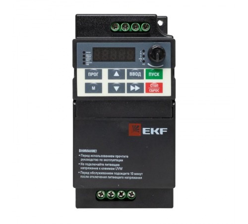 Преобразователь частоты 0,75 кВт 1х230В VECTOR-80 EKF Basic  VT80-0R7-1  EKF