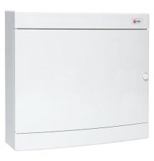 Щит распределительный навесной "Unix" белая дверь 2х18 модулей IP41 EKF PROxima  ux-2x18-nw  EKF