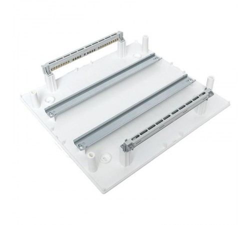 Щит распределительный навесной "Unix" белая дверь 2х18 модулей IP41 EKF PROxima  ux-2x18-nw  EKF