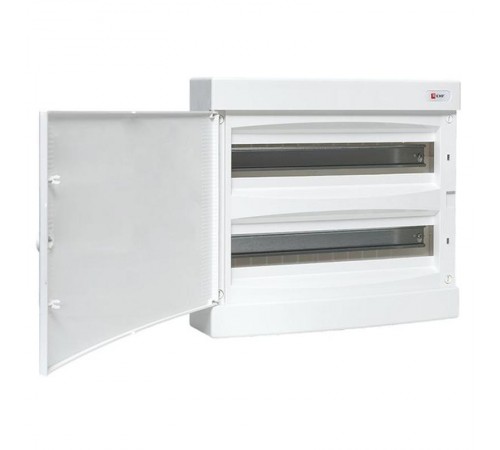 Щит распределительный навесной "Unix" белая дверь 2х18 модулей IP41 EKF PROxima  ux-2x18-nw  EKF