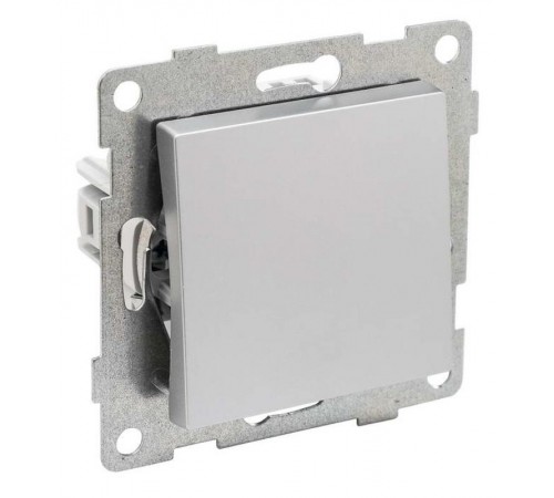 Ugra Выключатель 1кл., СУ , 10А, 250В, серебро  С11В1-004  GUSI Electric