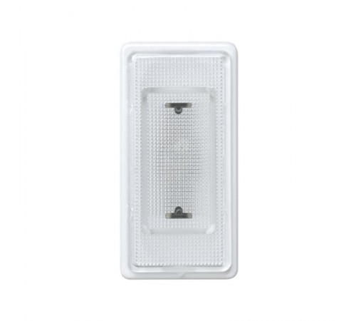 Simon 27 Индикатор системы "ждите-входите", прозрачный рассеиватель, узкий модуль, S27, белый  27808-34  Simon