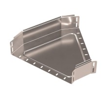 Угол горизонтальный 45 градусов Стандарт INOX (AISI 409) 400х100  PR16.3478  Промрукав