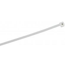 Хомут P6.6 самозатухающий белый 2,5х100мм  UHH90-D025-100-100-K01  IEK
