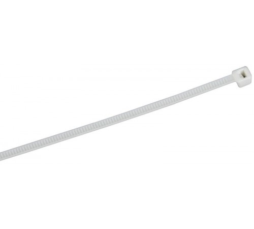 Хомут P6.6 самозатухающий белый 2,5х100мм  UHH90-D025-100-100-K01  IEK