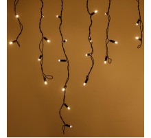 Светодиодная гирлянда ARD-EDGE-CLASSIC-2400x600-BLACK-88LED-STD WARM (230V, 6W)  026013  Arlight