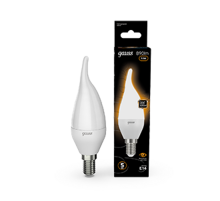Лампа светодиодная Gauss LED Свеча на ветру E14 9.5W 890lm 3000K  104101110  Gauss