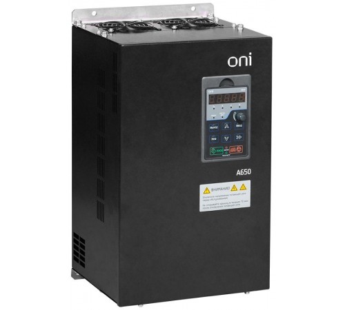 Преобразователь частоты A650 380В 3Ф 45kW 91А ONI  A650-33E45  ONI