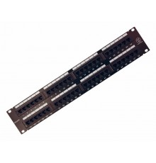 Патч-панель 19", 2U, 48 портов RJ-45, категория 5e  04-0022  REXANT