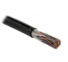 Кабель витая пара UUTP100-C3-S24-OUT-PE-BK (UTP100-C3-SOLID-OUTDOOR) неэU/UTP,к3,100п(24AWG),одн(solid),вне,UV PE,-40°C-+50°C,чер  19865  Hyperline