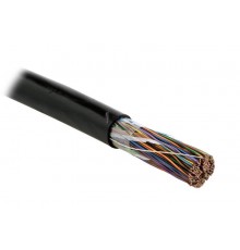 Кабель витая пара UUTP100-C3-S24-OUT-PE-BK (UTP100-C3-SOLID-OUTDOOR) неэU/UTP,к3,100п(24AWG),одн(solid),вне,UV PE,-40°C-+50°C,чер  19865  Hyperline