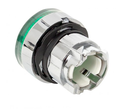 Исполнительный механизм кнопки XB4 зеленый плоский возвратный без фиксации, с подсветкой EKF PROxima    XB4BW-G   EKF 
