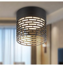 Светильник настенно-потолочный спот  OL53 BK под лампу GX53 черный IP20  Б0061190  ЭРА