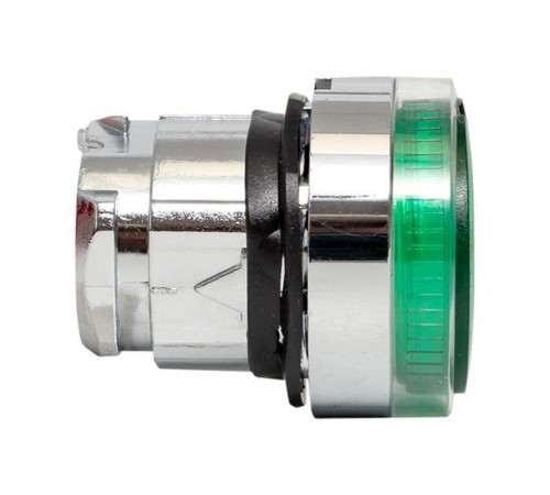 Исполнительный механизм кнопки XB4 зеленый плоский возвратный без фиксации, с подсветкой EKF PROxima    XB4BW-G   EKF 