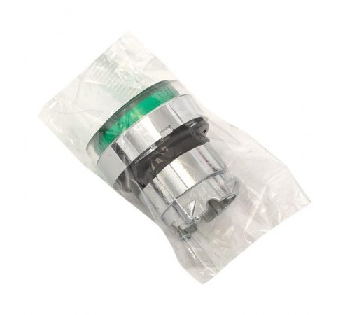 Исполнительный механизм кнопки XB4 зеленый плоский возвратный без фиксации, с подсветкой EKF PROxima    XB4BW-G   EKF 