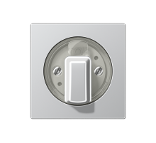 накладка поворотного механизма алюминий (лакированный дюропласт)  A1541AL  Jung