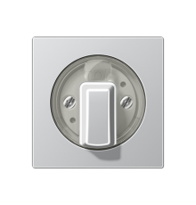 накладка поворотного механизма алюминий (лакированный дюропласт)  A1541AL  Jung