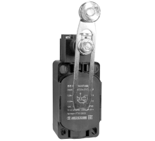 ВП 36-2143П-66 У2, рычаг со стальным роликом, регулир. по длине, 1з+1р, безинерционный, 30х60 мм, IP66, вык-ль путевой  ET010889  Электротехник