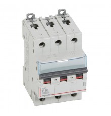 Выключатель автоматический трехполюсный DX3 6000 16А B 10кА  407561  Legrand