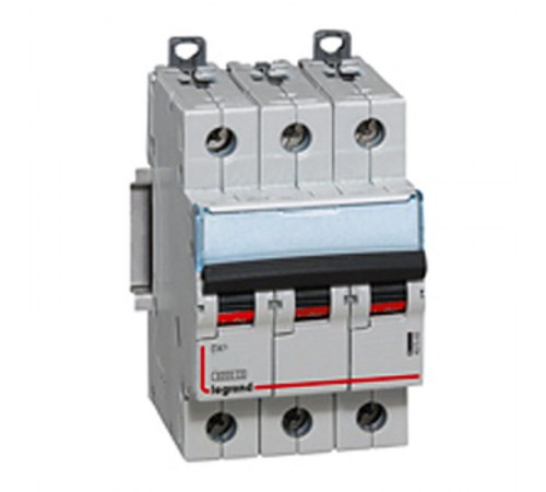 Выключатель автоматический трехполюсный DX3 6000 20А D 10кА  408090  Legrand