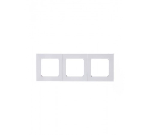 ABB Levit Белый / белый Рамка 3-ая  3901H-A05030 03W  2CHH015030A6003  ABB