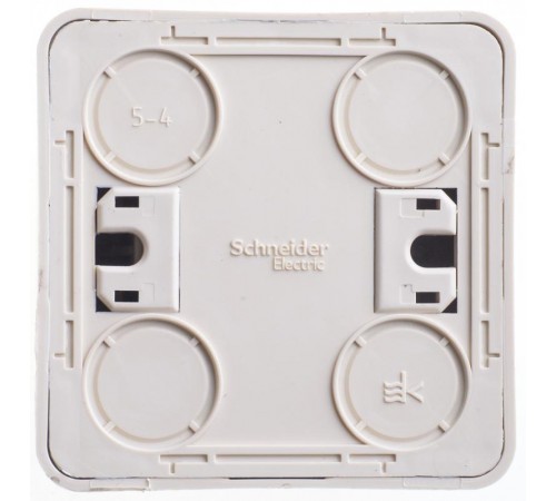 Этюд Кремовый О/У Выключатель 2-клавишный  BA10-002K  SE