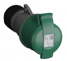 Розетка кабельная Easy&Safe 332EC10,32А,3P+E,IP44,10ч2CMA102043R1000 ABB