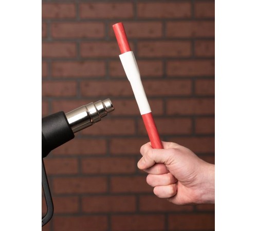 Термоусаживаемая трубка ТУТ нг 14/7 белая EKF PROxima  tut-14-w-1m  EKF