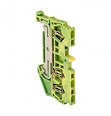 Колодка клеммная самозажимная JXB-ST-1.5 3 вывода земля EKF PROxima  plc-jxb-st-1.5-3-pen  EKF