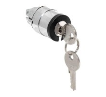 Механизм исполнительный переключателя ХB4 на 3 положения с замком, с извлечением ключа во всех положениях IP65  XB4BG3F-3P-65  EKF