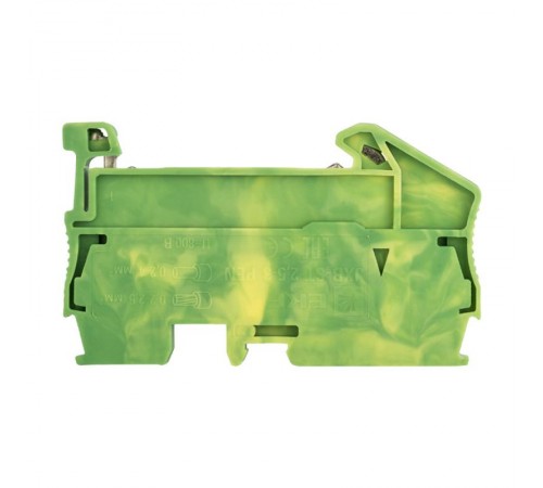 Колодка клеммная самозажимная JXB-ST-1.5 3 вывода земля EKF PROxima  plc-jxb-st-1.5-3-pen  EKF