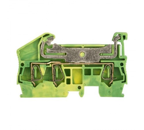 Колодка клеммная самозажимная JXB-ST-1.5 3 вывода земля EKF PROxima  plc-jxb-st-1.5-3-pen  EKF