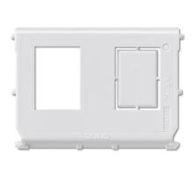 Монтажная вставка для двойных модульных гнезд  54-25WE  Jung