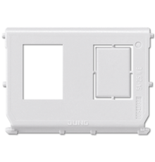 Монтажная вставка для двойных модульных гнезд  54-25WE  Jung
