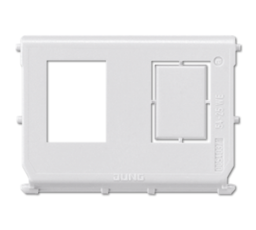 Монтажная вставка для двойных модульных гнезд  54-25WE  Jung