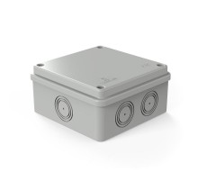 Коробка распределительная 40-0301 безгалогенная (HF) 100х100х50 без гермовводов (60шт/кор)  40-0301  Промрукав