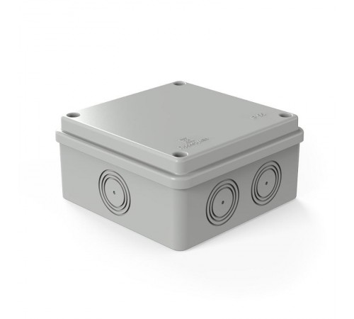 Коробка распределительная 40-0301 безгалогенная (HF) 100х100х50 без гермовводов (60шт/кор)  40-0301  Промрукав