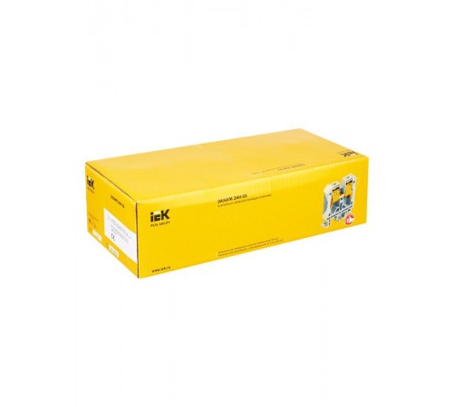 Зажим наборный ЗНИ-35мм2 (JXB125А) серый       YZN10-035-K03  IEK