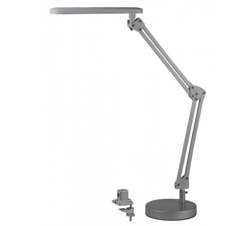 Светильник настольный на основании/струбцина светодиодный NLED-440 7Вт 3000К серебро  Б0008001  ЭРА