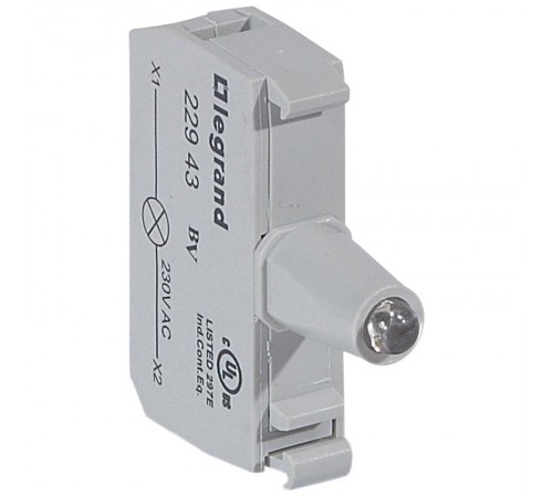 Блок подсветки для индикаторных кнопок и диффузоров - Osmoz - для комплектации - под винт - 230 В~ - синий  022943  Legrand