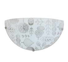 Светильник "Лужок" 300/2 НББ 21-60 М19 матовый белый /кл.штамп металлик  1005209256  Элетех