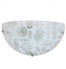 Светильник "Лужок" 300/2 НББ 21-60 М19 матовый белый /кл.штамп металлик  1005209256  Элетех