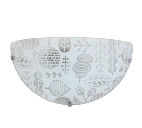 Светильник "Лужок" 300/2 НББ 21-60 М19 матовый белый /кл.штамп металлик  1005209256  Элетех