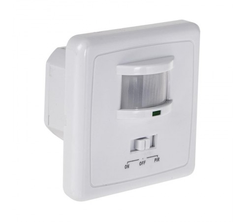 Датчик движения встраиваемый ДДВ 01, 160°, 300-1200 Вт, 10-2000 Лк, 9 м,10-420 сек.  11-9208  REXANT