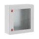 Корпус сварной навесной ST с прозрачной дверью и М/П ВхШхГ  600 x 600 x 250  R5STX0669  DKC