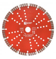 Диск алмазный Turbo Segment (230х22.23 мм) Expert  dd-230ts  EKF